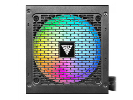 Fonte Gamdias Cyclops M1-550B, 550W, RGB, 80 Plus Bronze, Cybenetics, Teclab, PFC Ativo, Cabos Flat