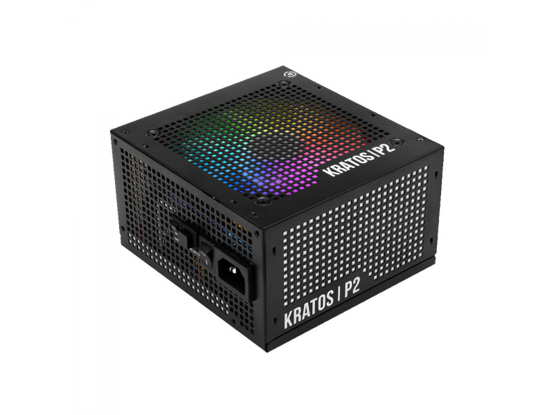 Fonte Gamdias, Kratos P2, 750W, 80 Plus Gold, ATX 3.0, PFC Ativo, Full Modular, ARGB Fonte Gamdias, Kratos P2, 750W, 80 Plus Gold, ATX 3.0, PFC Ativo, Full Modular, ARGB