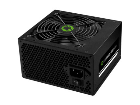 Fonte Gamemax GS600, 600W, 80 Plus White, PFC Ativo, Black