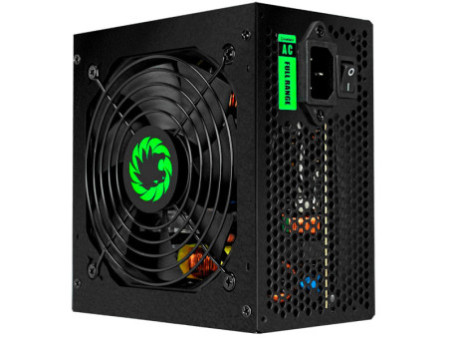 Fonte Gamemax GS600, 600W, 80 Plus White, PFC Ativo, Black