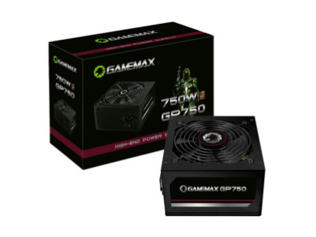 Fonte Gamemax GP750, 750W, 80 Plus Bronze, PFC Ativo
