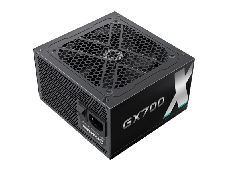 Fonte Gamemax GX700, 700W, 80 Plus Gold, PFC Ativo, Black, GX700WBKPSS7710BR