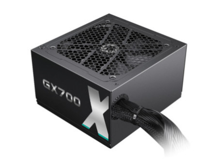Fonte Gamemax GX700, 700W, 80 Plus Gold, PFC Ativo, Black, GX700WBKPSS7710BR