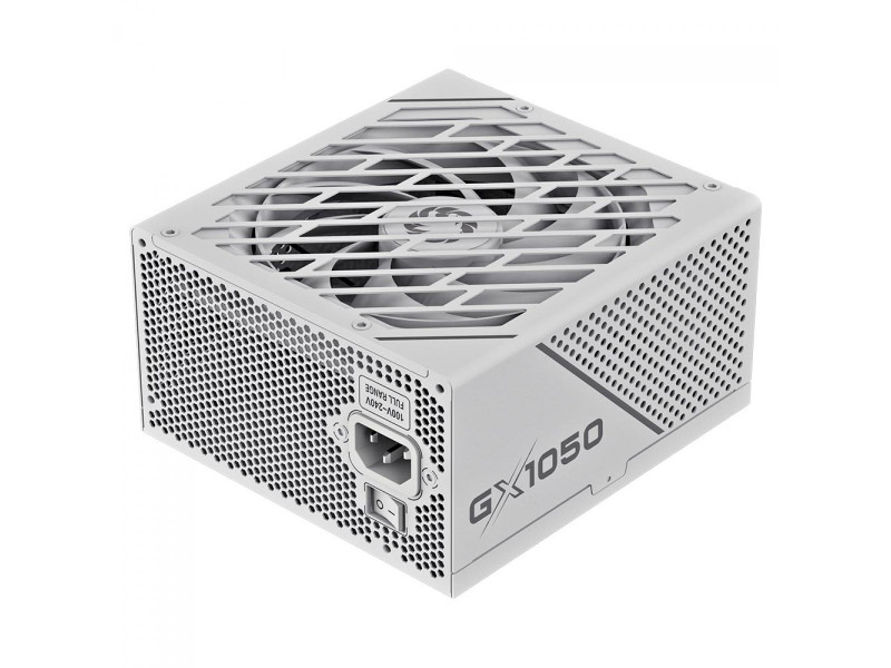 Fonte Gamemax GX1050 Pro, 1050W, 80 Plus Platinum, PCIe 5.0, ATX 3.0, Full Modular, PFC Ativo, White