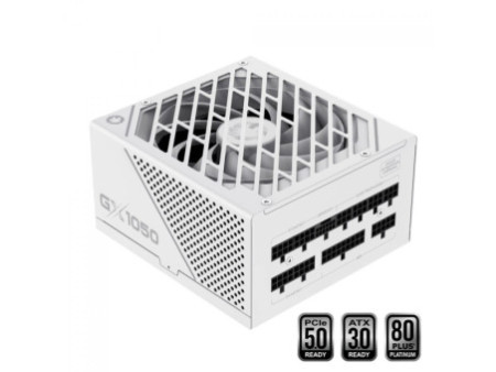 Fonte Gamemax GX1050 Pro, 1050W, 80 Plus Platinum, PCIe 5.0, ATX 3.0, Full Modular, PFC Ativo, White