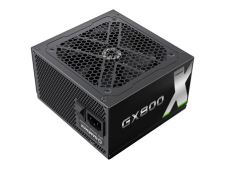 Fonte Gamemax GX800, 800W, 80 Plus Gold, PFC Ativo, Black, GX800WBKPSS7710BR