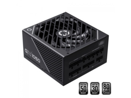 Fonte Gamemax GX1050 Pro, 1050W, 80 Plus Platinum, PCIe 5.0, ATX 3.0, Full Modular, PFC Ativo, Black, GX1050PRBKS8810BR
