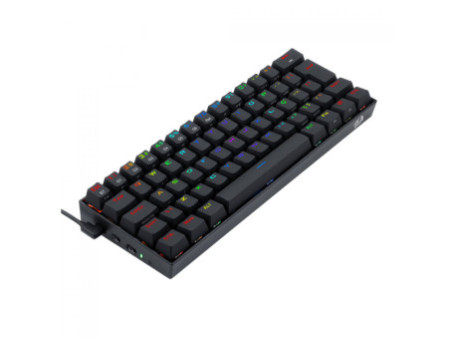 Teclado Gamer Mecânico Redragon Draconic, Wireless, RGB, Switch Brown, ABN2, Black, K530RGB (PT-BROWN)
