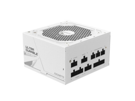 Fonte Gigabyte Ultra Durable, 850W, 80 Plus Gold, PFC Ativo, Full Modular, Com Conector PCIe 5.0, Branco, GP-UD850GM PG5W