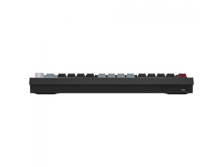 Teclado Mecânico Gamer Montech MKey PRO 75 DY Darkness, RGB, Wireless, Bluetooth, Switch Gateron Yellow, ANSI, 75%, Preto e Cinz