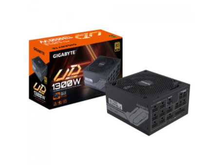 Fonte Gigabyte UD1300GM PG5, 1300W, 80 Plus Gold, PFC Ativo, Full Modular, GP-UD1300GM PG5 GUS1