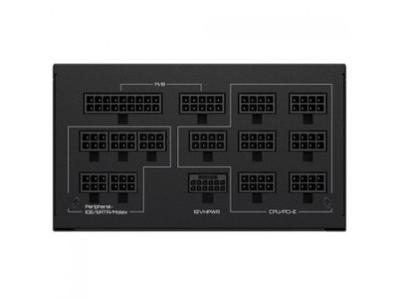 Fonte Gigabyte UD1300GM PG5, 1300W, 80 Plus Gold, PFC Ativo, Full Modular, GP-UD1300GM PG5 GUS1