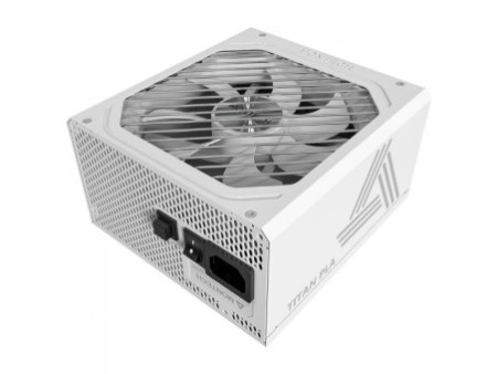 Fonte Montech Titan PLA, 750W, 80 Plus Platinum, PFC Ativo, ATX 3.1, PCIe 5.1, Full Modular, White