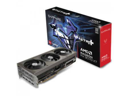 Placa de Vídeo Sapphire Nitro+ AMD Radeon RX 9070 XT Gaming OC, 16GB, GDDR6, FSR, Ray Tracing, 11348-01-20G