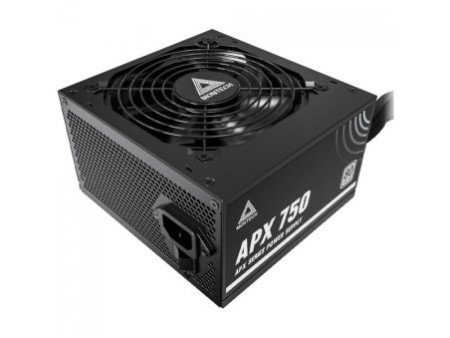 Fonte Montech APX750, 750W, 80 Plus White, PFC Ativo, Preto