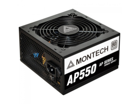 Fonte Montech AP550, 550W, 80 Plus White, PFC Ativo, AP550