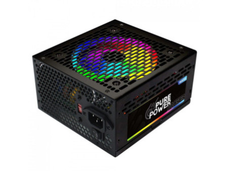 Fonte Pure Power, 500W, RGB, Black, PP-PSU500-RGB