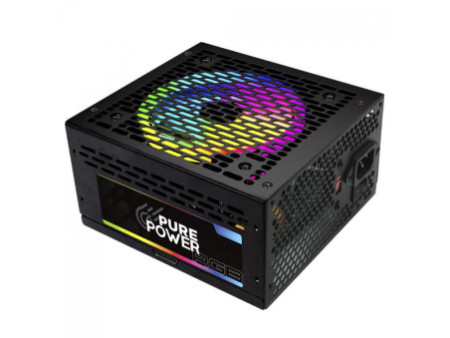 Fonte Pure Power, 500W, RGB, Black, PP-PSU500-RGB