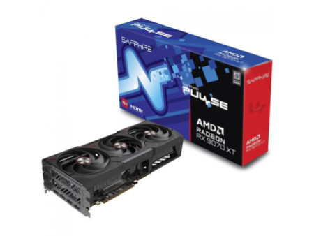 Placa de Vídeo Sapphire Pulse AMD Radeon RX 9070 XT Gaming, 16GB, GDDR6, FSR, Ray Tracing, 11348-03-20G