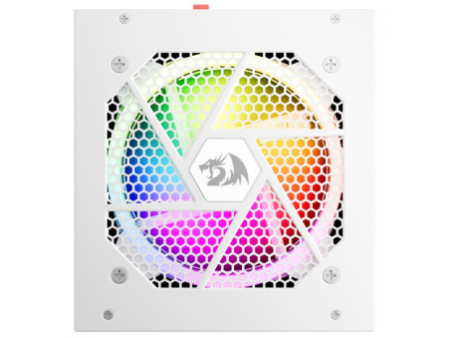 Fonte Redragon RGPS 850W, RGB, 80 Plus Gold, PFC Ativo, PCIe 5.1, Full Modular, Branco, GC-PS007W-1 V2