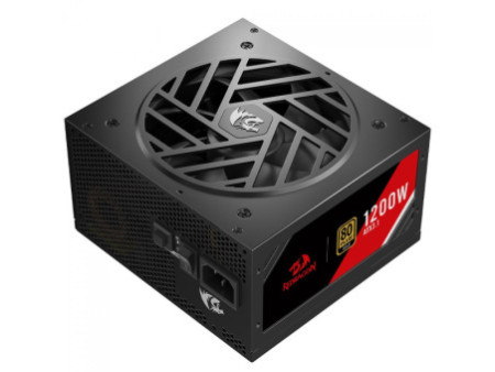 Fonte Redragon Master RGMS 1200W, 80 Plus Gold, PFC Ativo, PCIe 5.1, Full Modular, GC-MS05