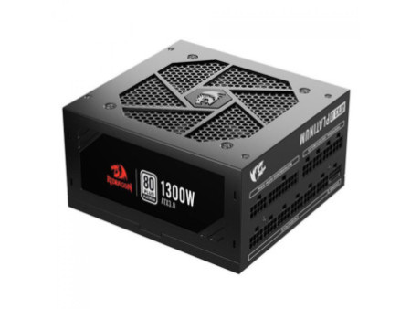 Fonte Redragon RGPS, 1300W, ATX 3.0, 80 Plus Platinum, Com Conector PCIe 5.0, PFC Ativo, Full Modular, GC-PS018