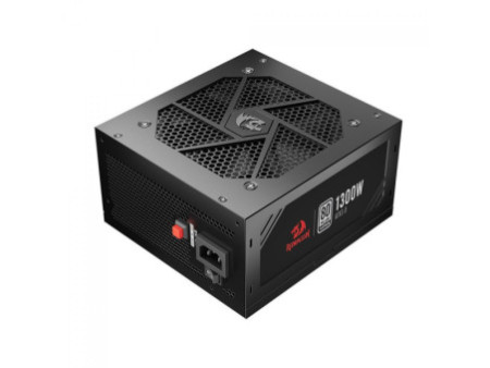 Fonte Redragon RGPS, 1300W, ATX 3.0, 80 Plus Platinum, Com Conector PCIe 5.0, PFC Ativo, Full Modular, GC-PS018