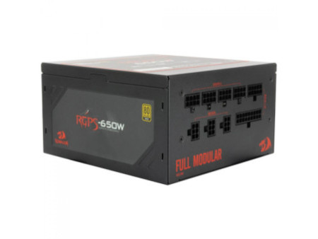 Fonte Redragon RGPS 650W, 80 Plus Gold, PFC Ativo, Full Modular, GC-PS008