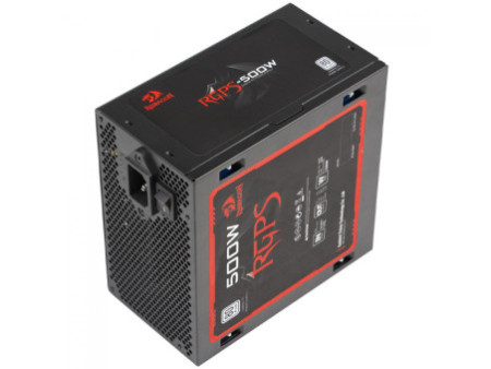 Fonte Redragon RGPS 500W, 80 Plus White, PFC Ativo, Cabo Flat, GC-PS021