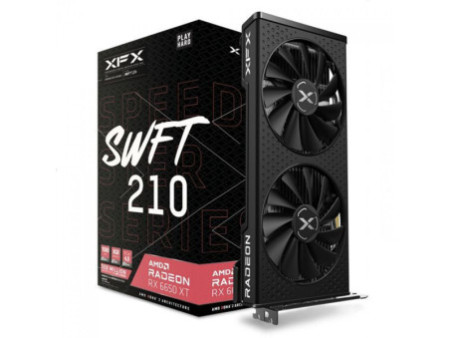 Placa de Vídeo XFX Speedster AMD Radeon RX 6650 XT SWFT 210, 8GB, GDDR6, FSR, Ray Tracing, RX-665X8DFDY
