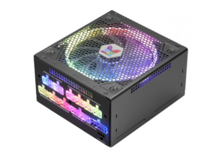 Fonte Super Flower LEADEX III ARGB 850W, 80 Plus Gold, Black, PFC Ativo, Full Modular, Com Cabo de força, SF-850F14RG(BK)