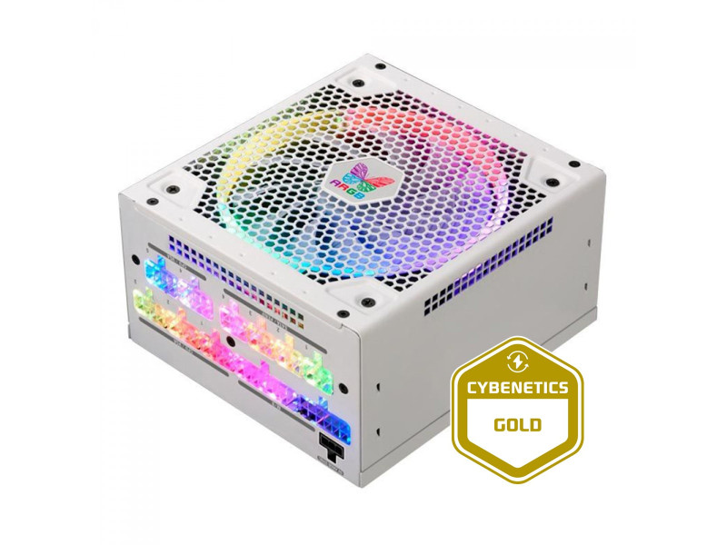 Fonte Super Flower LEADEX III ARGB 650W, 80 Plus Gold, PFC Ativo, Full Modular, SF-650F14RG(WH) Fonte Super Flower LEADEX III ARGB 650W, 80 Plus Gold, PFC Ativo, Full Modular, SF-650F14RG(WH)