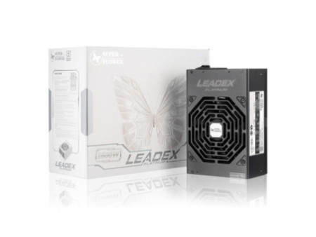 Fonte Super Flower LEADEX Platinum 1600W, 80 Plus Platinum, Full Modular, PFC Ativo, SF-1600F14HP
