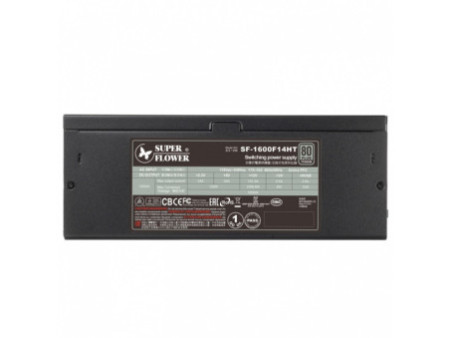 Fonte Super Flower LEADEX Titanium 1600W, 80 Plus Titanium, PFC Ativo, Full Modular, SF-1600F14HT