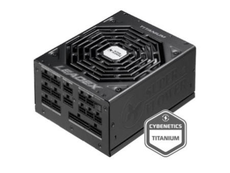 Fonte Super Flower LEADEX Titanium 1000W, 80 Plus Titanium, PFC Ativo, Full Modular, SF-1000F14HT