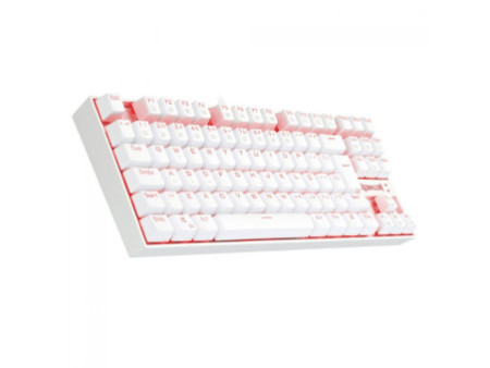 Teclado Mecânico Gamer Redragon Kumara Lunar K552, Switch Brown, Com Led, ABNT2, White
