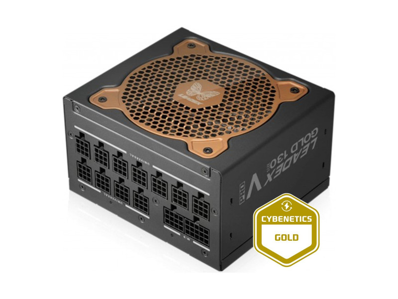 Fonte Super Flower LEADEX V Gold PRO 750W, PFC Ativo, Full Modular, SF-750F14TG v2.0 (BK) Fonte Super Flower LEADEX V Gold PRO 750W, PFC Ativo, Full Modular, SF-750F14TG v2.0 (BK)
