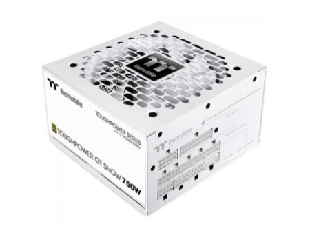 Fonte Thermaltake Toughpower GT Snow, 750W, 80 Plus Gold, PFC Ativo, ATX 3.1, Full Modular, Branco, PS-TPT-0750FNFAGB-W