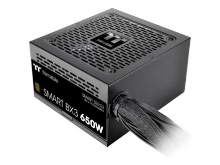 Fonte Thermaltake Toughpower Smart BX3, 650W, 80 Plus Bronze, PFC Ativo, Preto, PS-SPD-0650NNFABB-3