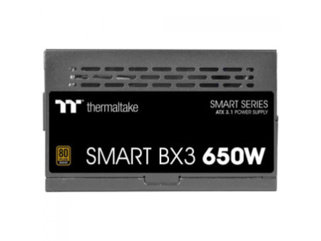 Fonte Thermaltake Toughpower Smart BX3, 650W, 80 Plus Bronze, PFC Ativo, Preto, PS-SPD-0650NNFABB-3