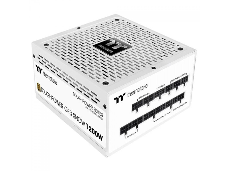Fonte Thermaltake Toughpower GF3 Snow, 1200W, 80 Plus Gold, PFC Ativo, Full Modular, Branco, PS-TPD-1200FNFAGB-N