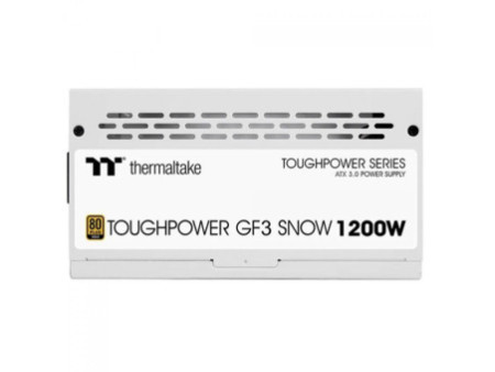Fonte Thermaltake Toughpower GF3 Snow, 1200W, 80 Plus Gold, PFC Ativo, Full Modular, Branco, PS-TPD-1200FNFAGB-N