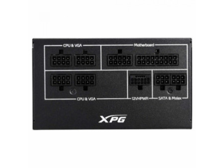 Fonte XPG Core Reactor II, 650W, 80 Plus Gold, Full Modular, ATX 3.0, PFC Ativo, COREREACTORII650G-BKCBR