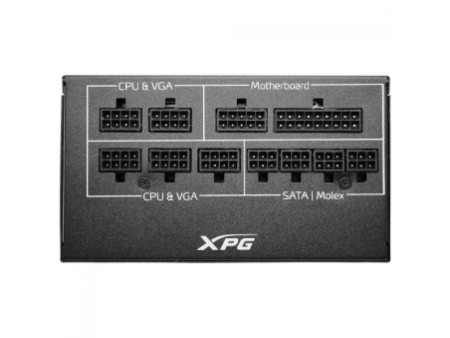 Fonte XPG, Core Reactor, 750W, 80 Plus Gold, Modular, PFC Ativo, COREREACTOR750G-BKCBR