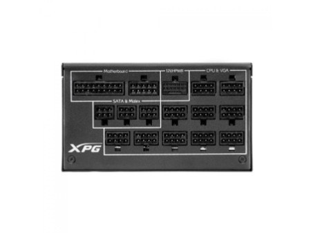 Fonte XPG Cybercore II, 1300W, 80 Plus Platinum, Full Modular, PFC Ativo, CYBERCOREII1300P-BKCBR