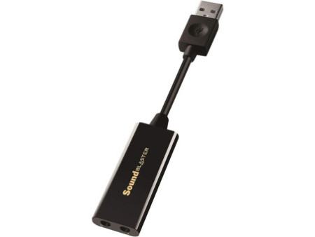Placa de Som Creative Sound Blaster PLAY! 3, USB, Portátil, 70SB173000000