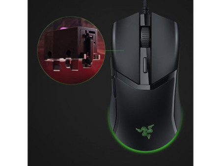 Mouse Gamer Razer Cobra, RGB, 6 Botões Programáveis, 8.500 DPI, Black, RZ0104650100R3U