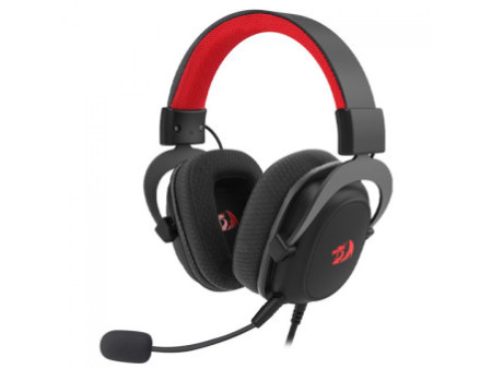 Headset Gamer Redragon Zeus Lite, P3, Drivers de 53mm, Microfone Destacável, Black, H510-LT