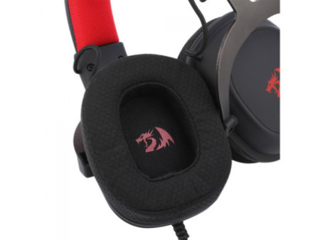 Headset Gamer Redragon Zeus Lite, P3, Drivers de 53mm, Microfone Destacável, Black, H510-LT
