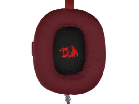 Headset Gamer Redragon Zeus X, USB, Surround 7.1, RGB, White/Red, H510RGB-RED